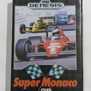 Super Monaco GP p/ Mega Drive Original Completo Usado