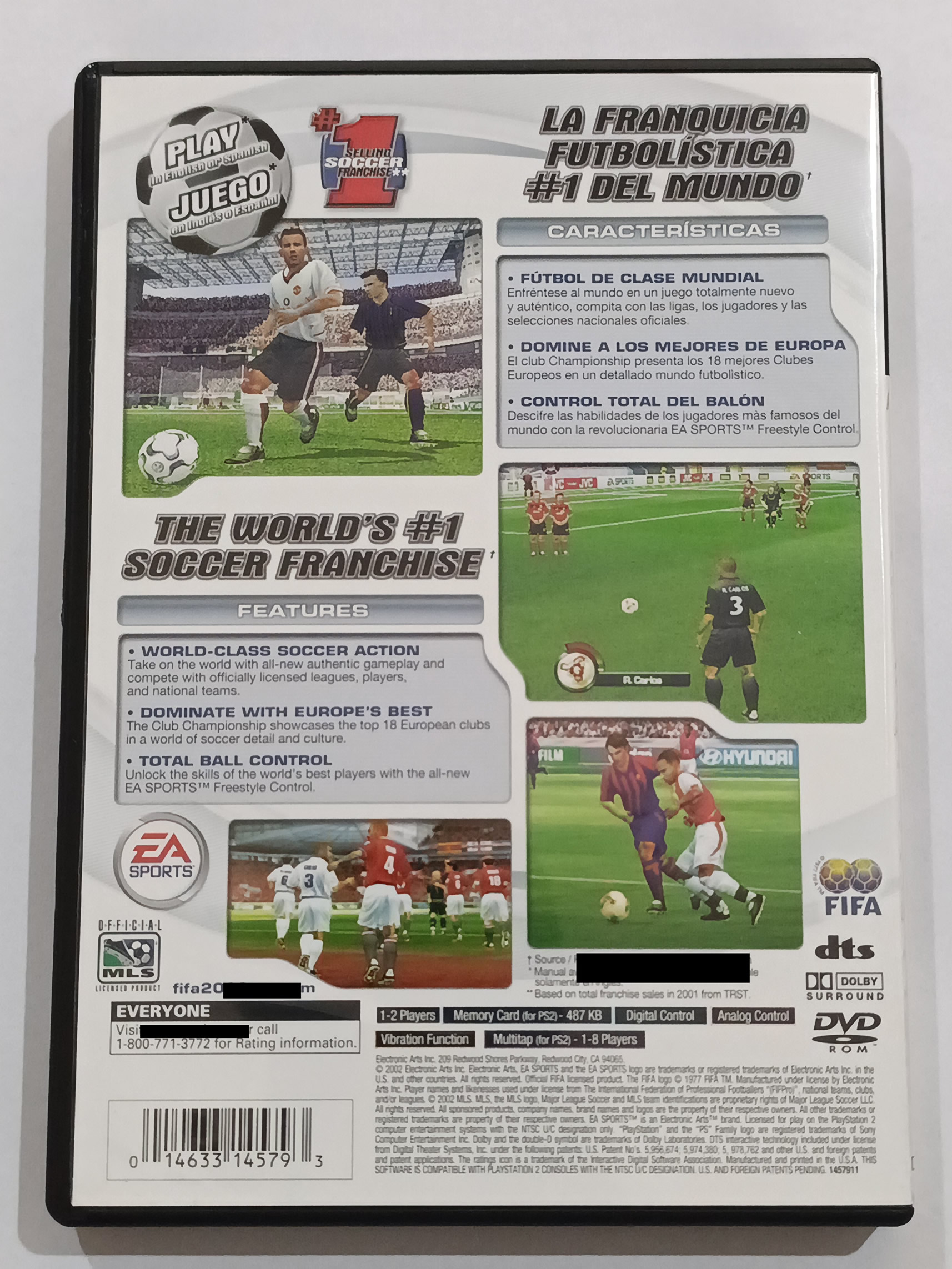 Fifa Soccer 2003 P/ PS2 Original Usado - Imagem 3