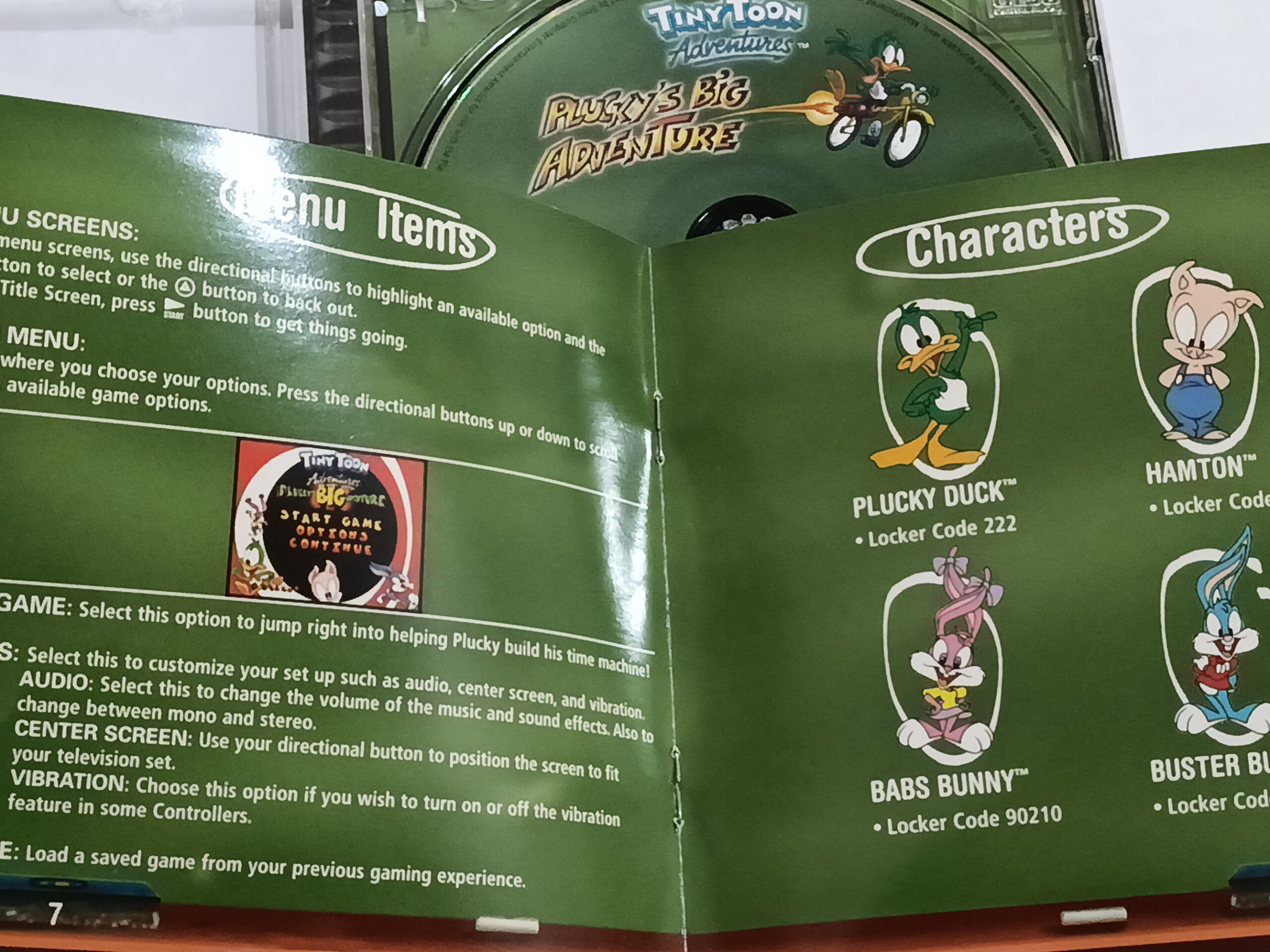 Tiny Toon Pluckys Big Adventure P/ Ps1 Original Usado - Imagem 5