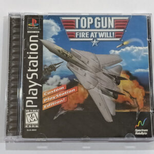 Top Gun Fire At Will P/ Ps1 Original Usado