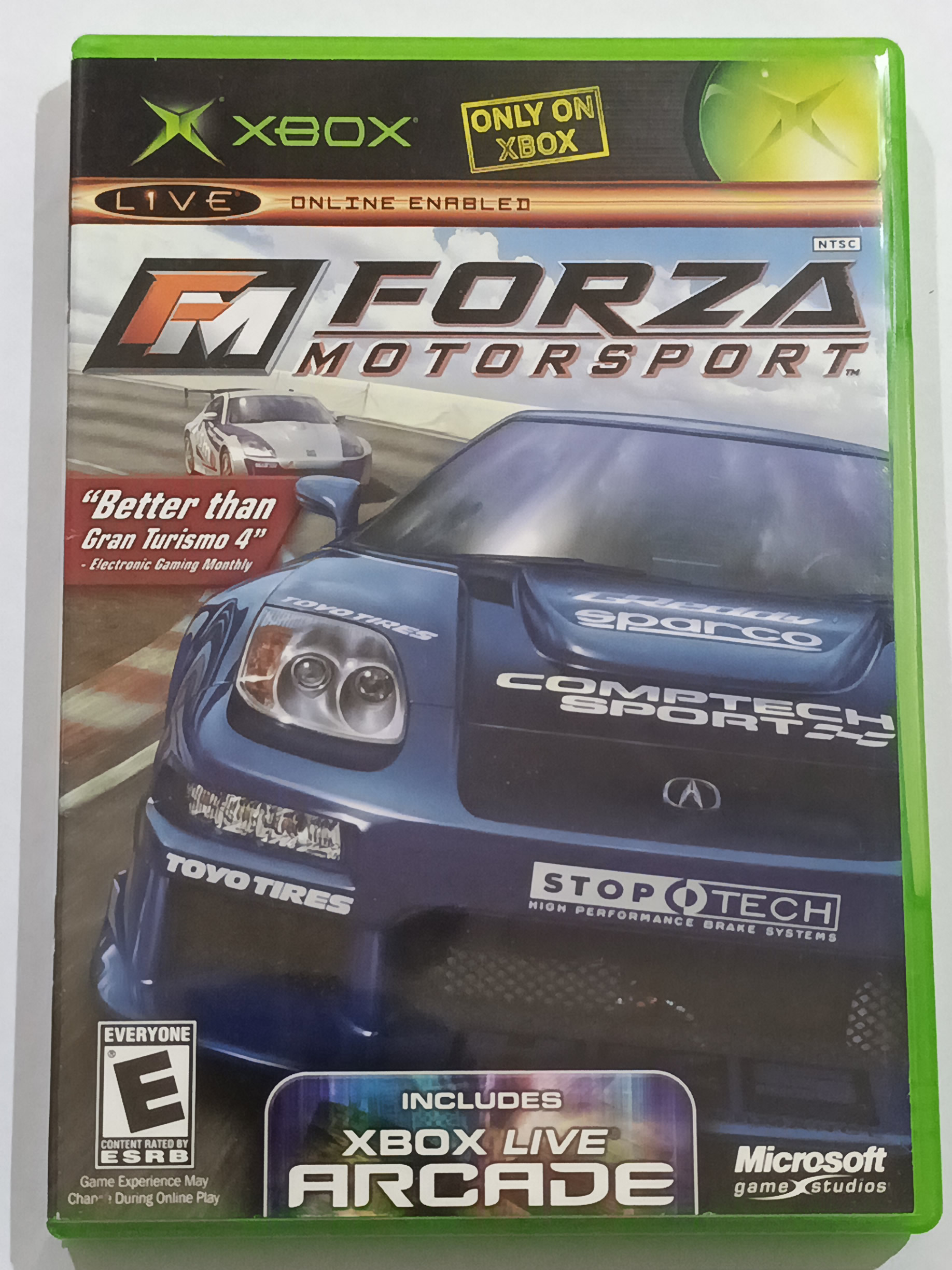 Forza Motorsport P/ Xbox Clássico E 360 Original Usado