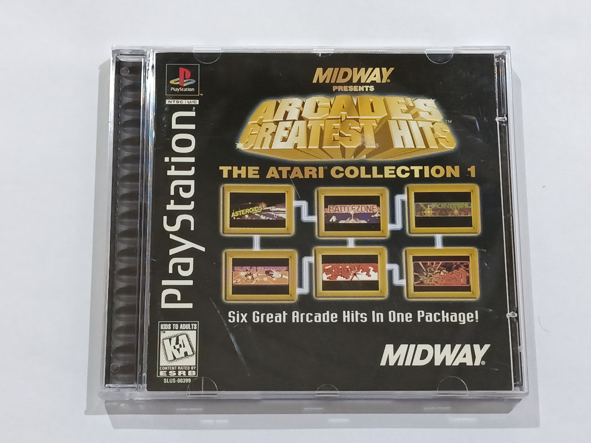 Midway Arcades Greatest Hits Atari Collection 1 Ps1 Original