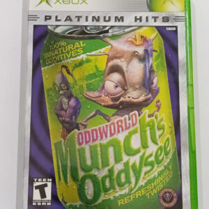 Oddworld Munchs Oddysee p/ Xbox Clássico e 360 Original + Xbox One e Series X