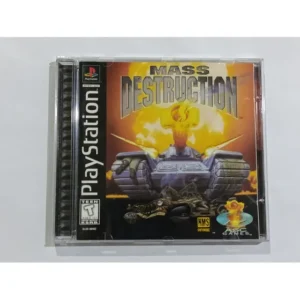 Mass Destruction P/ Ps1 Original Usado