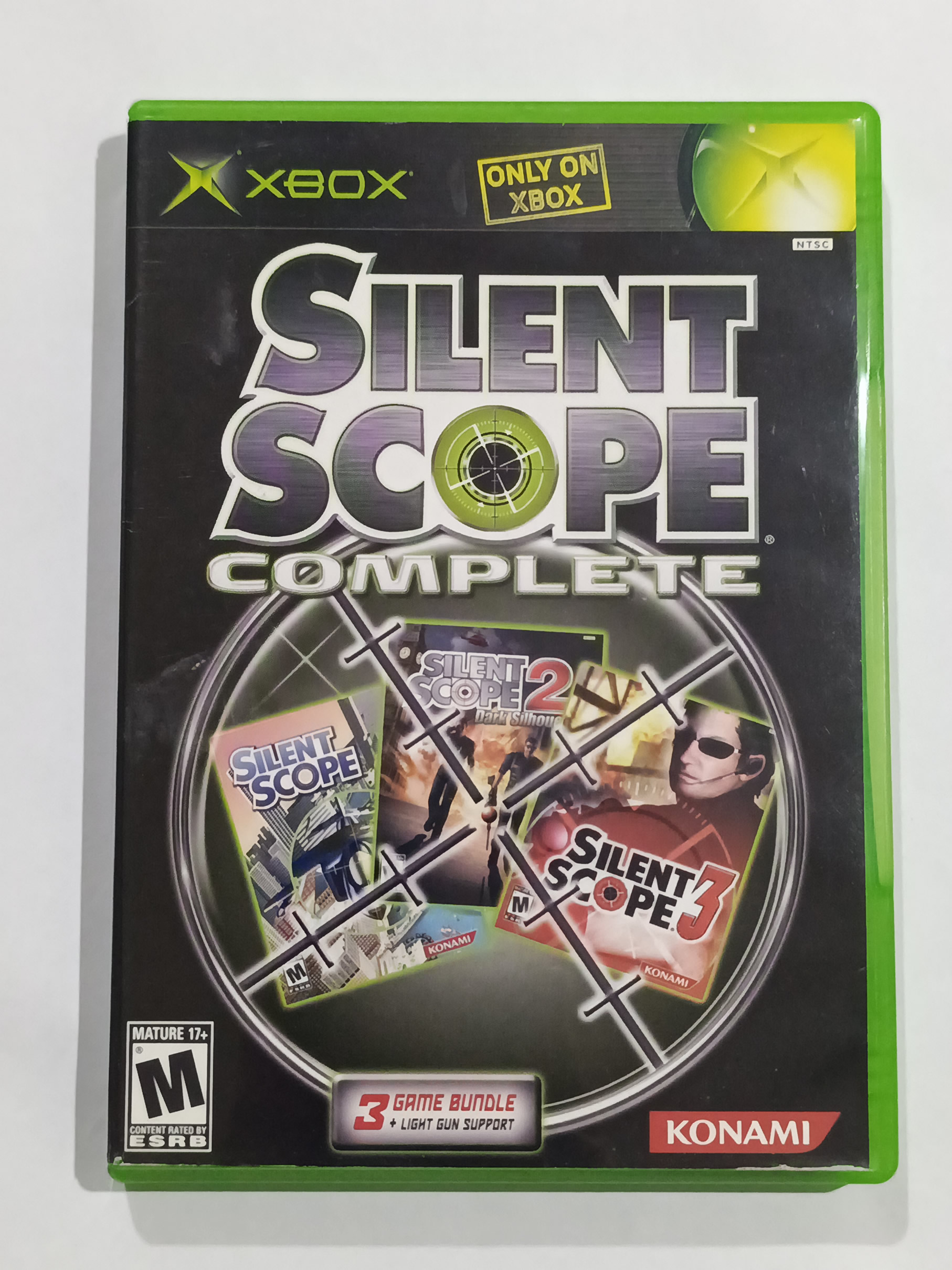 Silent Scope Complete p/ Xbox Clássico Original Usado