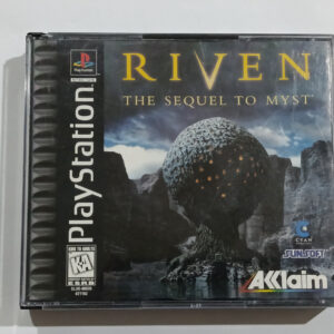 Riven The Sequel To Myst p/ PS1 Original Usado
