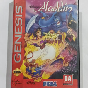 Aladdin p/ Mega Drive Original Completo Americano