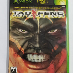 Tao Feng Fist Of The Lotus p/ Xbox Clássico Original Usado