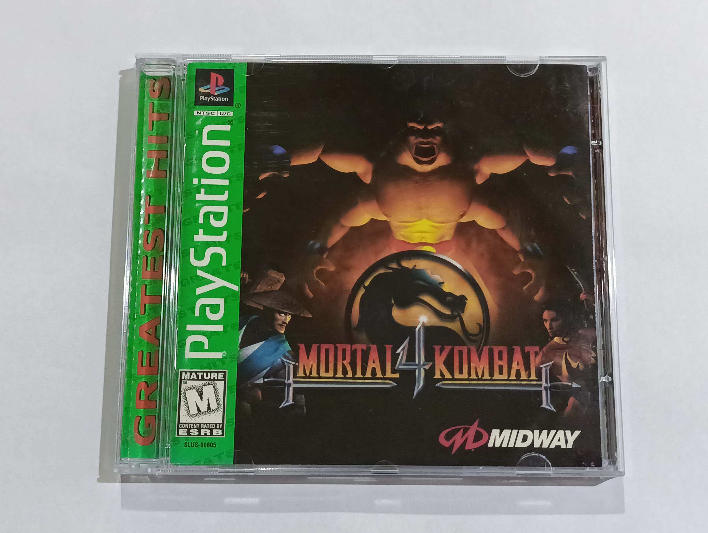 Mortal Kombat 4 p/ PS1 Original Usado
