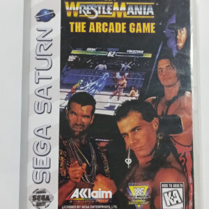 WWF Wrestlemania The Arcade Game p/ Sega Saturn Original Usado
