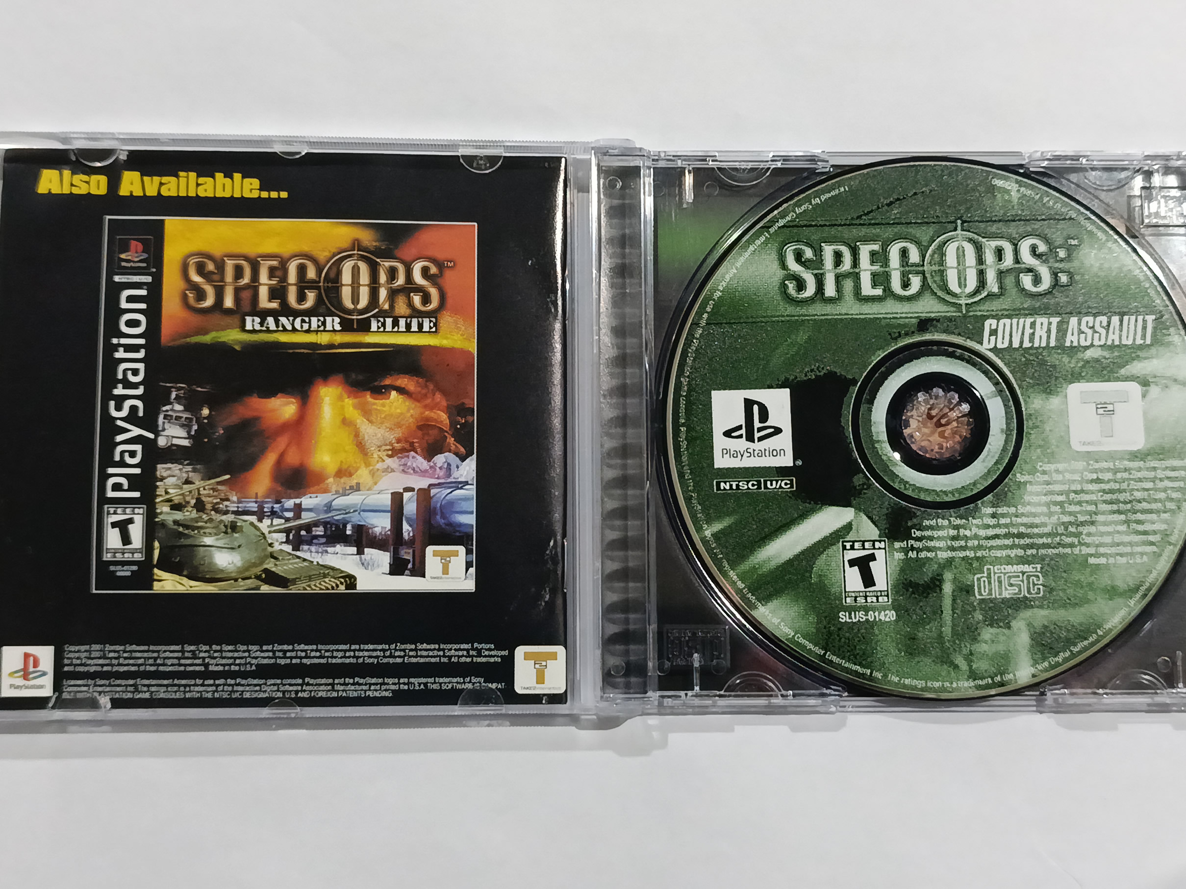 Spec Ops Covert Assault p/ PS1 Original Usado - Imagem 4