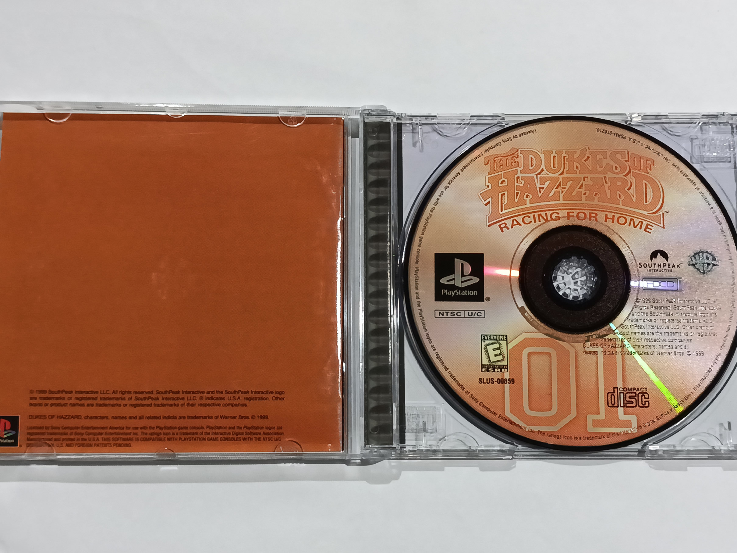 Dukes of Hazzard Racing for Home p/ PS1 Original Usado - Imagem 4
