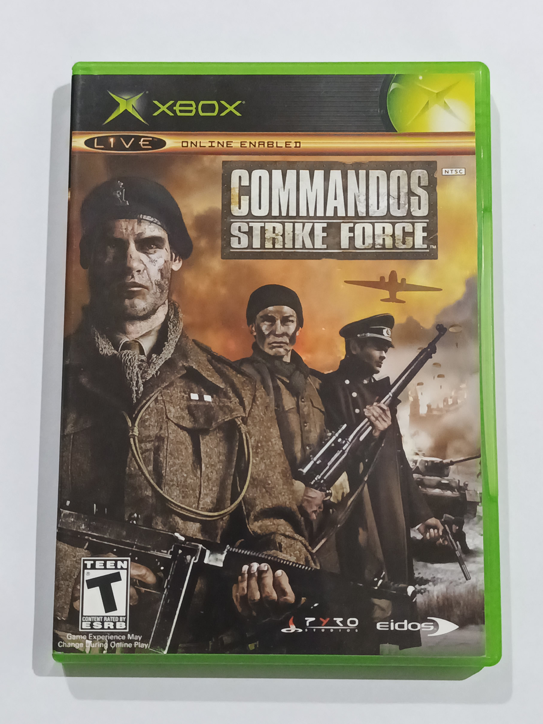 Commandos Strike Force p/ Xbox Clássico Original Usado