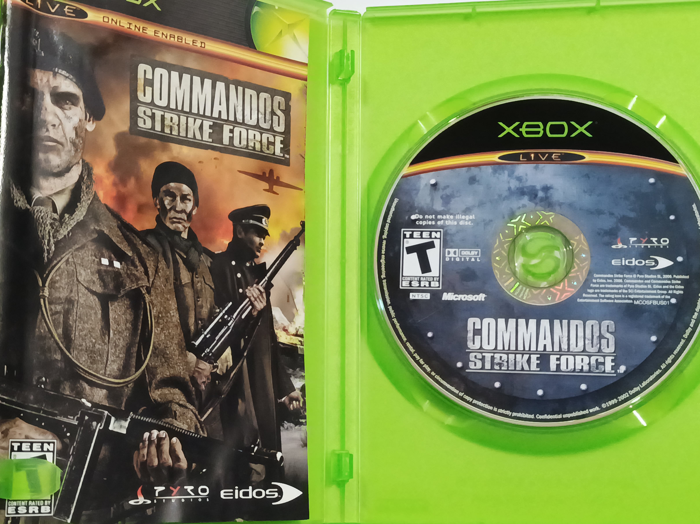 Commandos Strike Force p/ Xbox Clássico Original Usado - Imagem 4