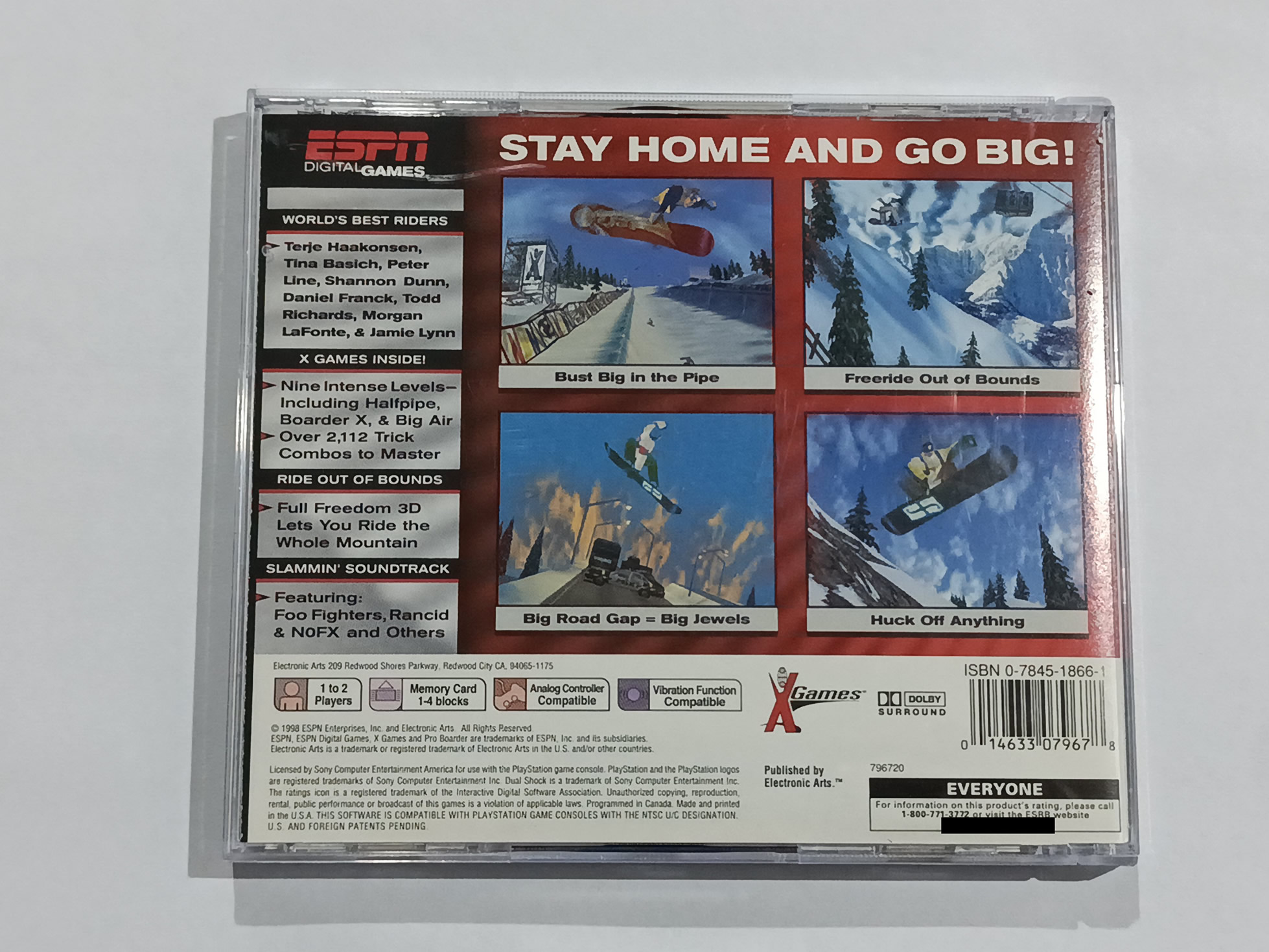ESPN X Games Pro Boarder p/ PS1 Original Usado - Imagem 5