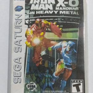 Iron Man X-O Manowar in Heavy Metal p/ Sega Saturn Original Usado