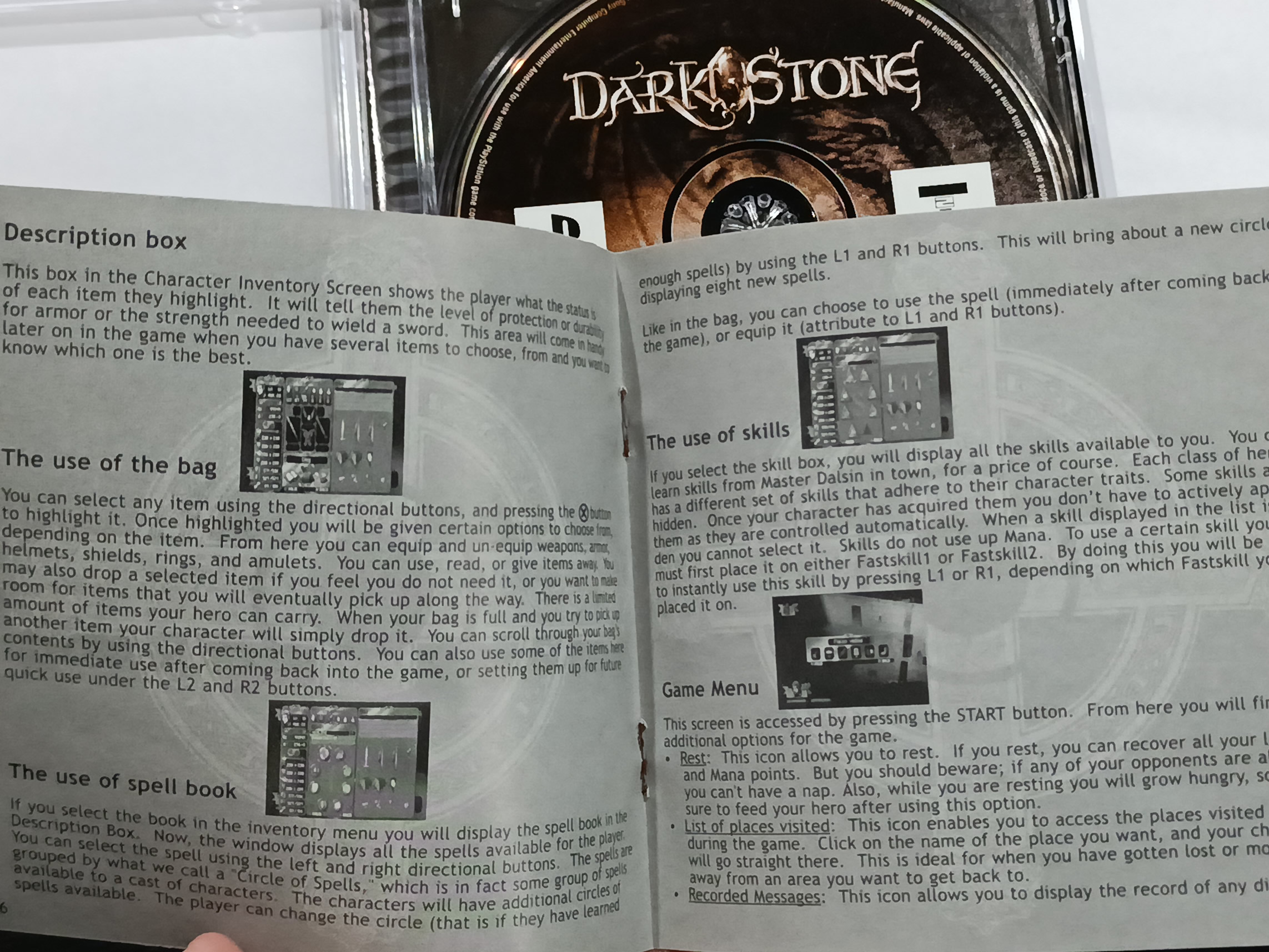 Darkstone p/ PS1 Original Usado - Imagem 5