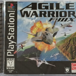 Agile Warrior F-111X p/ PS1 Original Usado
