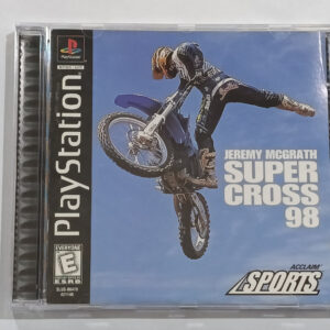 Jeremy McGrath Supercross 98 p/ PS1 Original Usado
