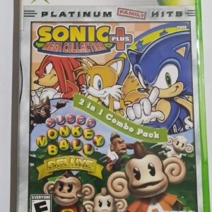 Sonic Mega Collection Plus p/ Xbox Clássico e Xbox 360 Original Usado