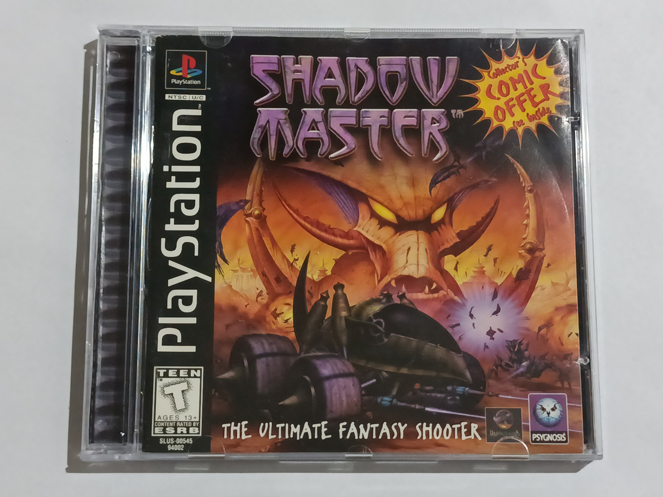Shadow Master p/ PS1 Original Usado