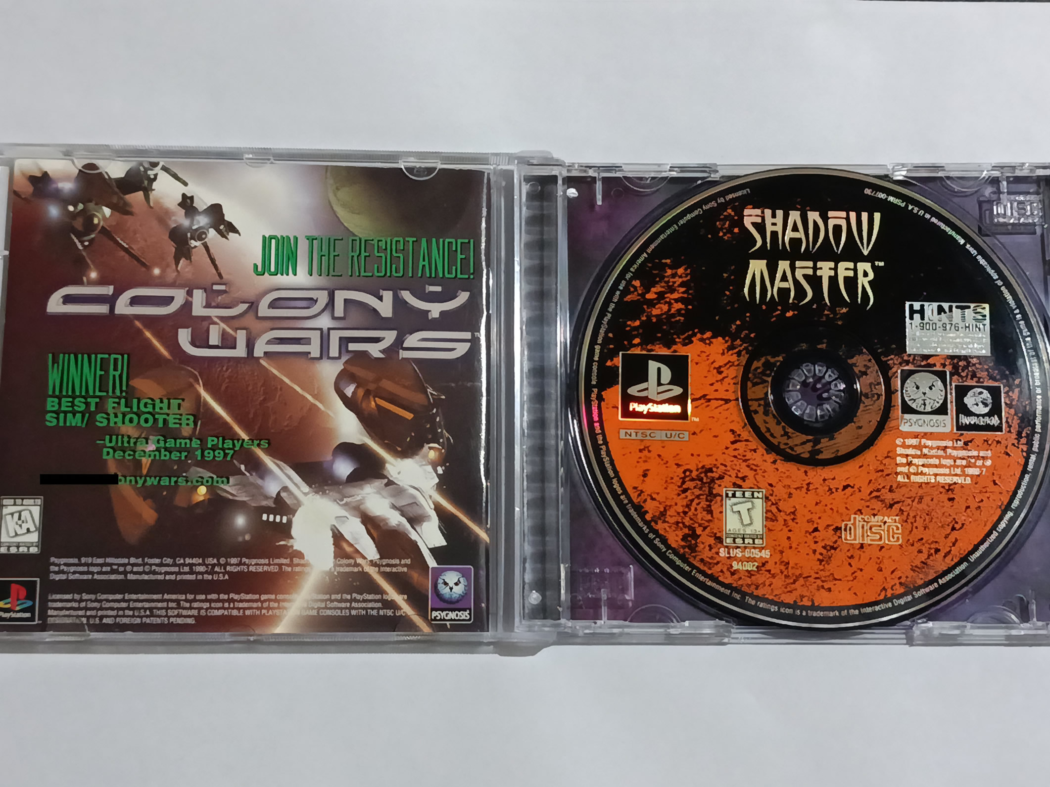 Shadow Master p/ PS1 Original Usado - Imagem 4