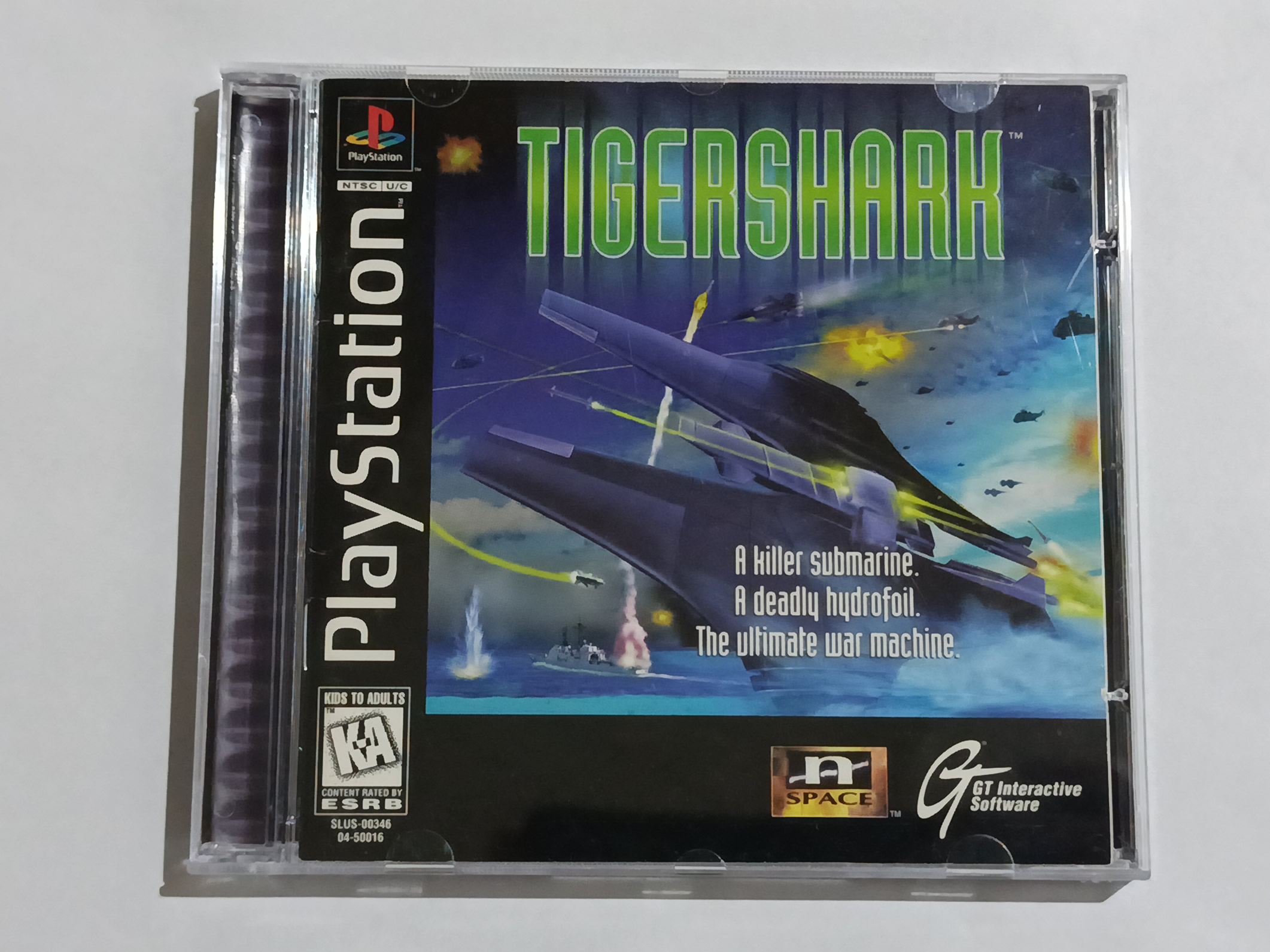 Tiger Shark p/ PS1 Original Usado