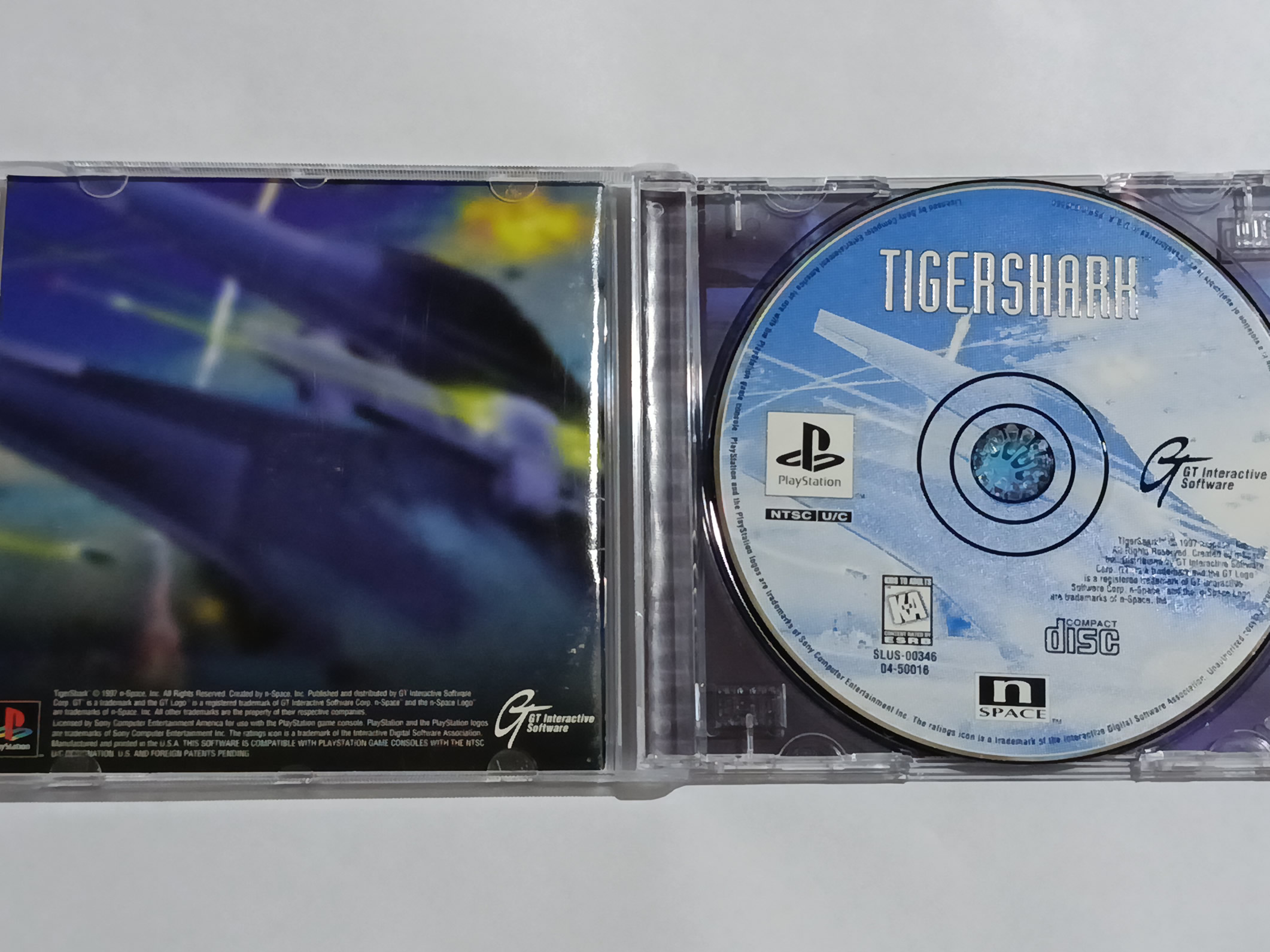 Tiger Shark p/ PS1 Original Usado - Imagem 4