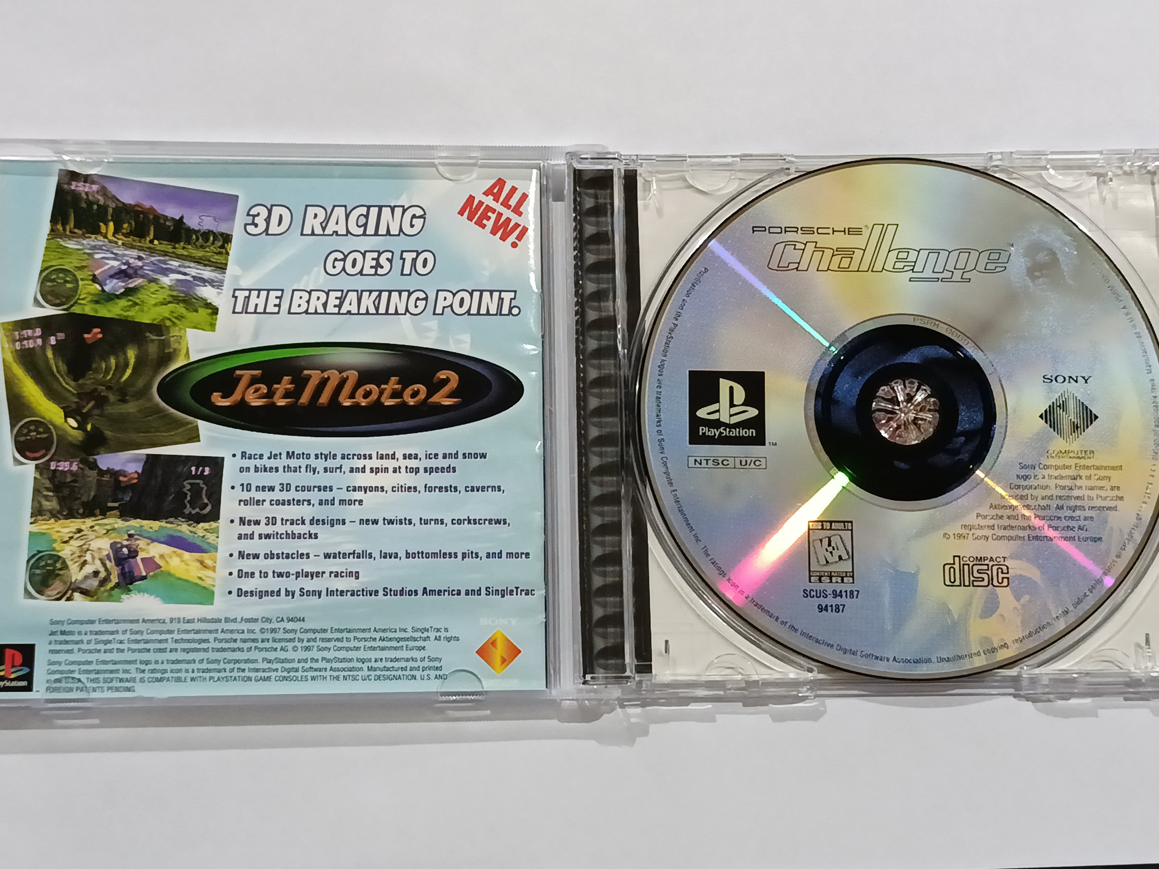Porsche Challenge p/ PS1 Original - Imagem 5