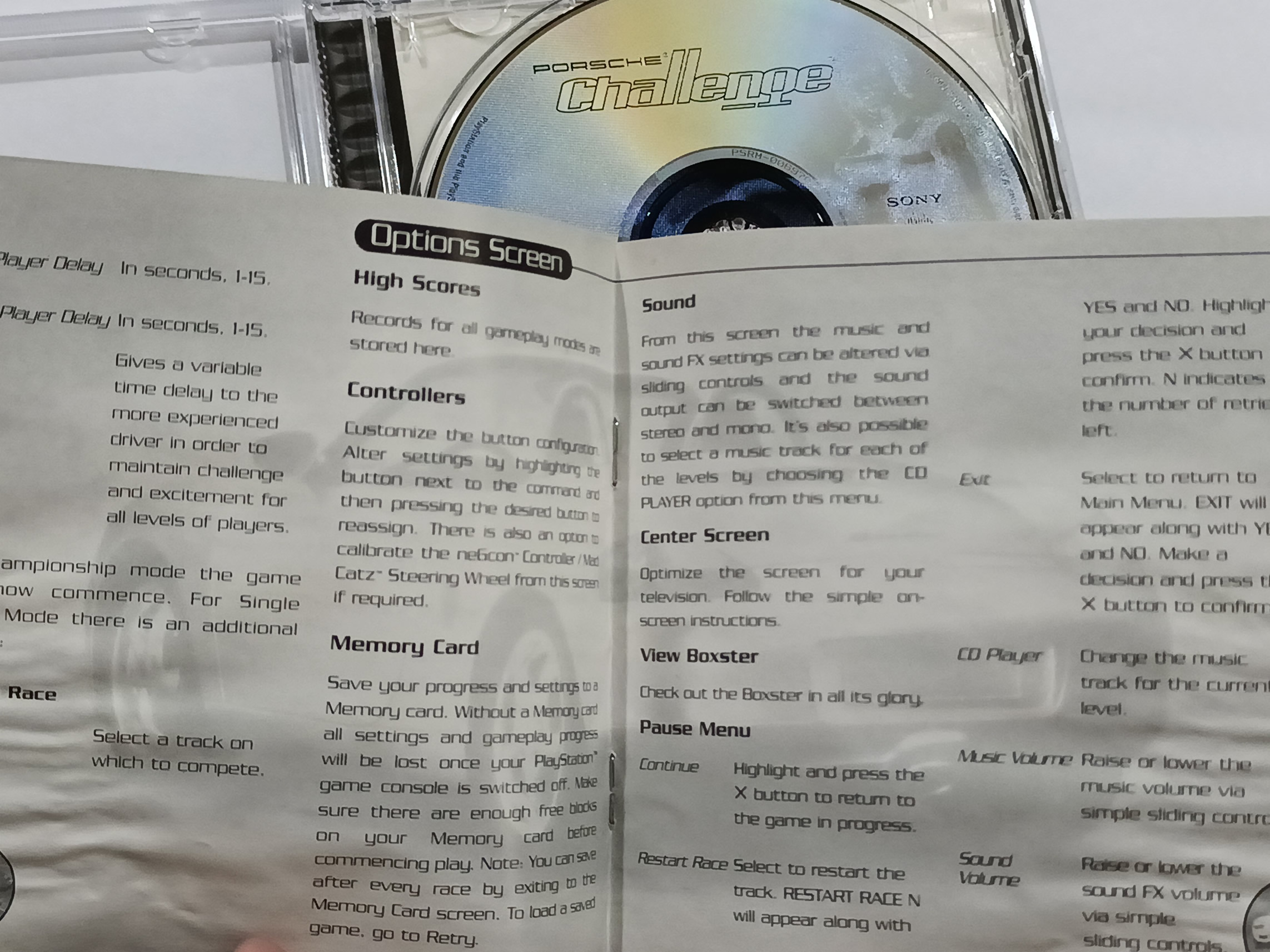Porsche Challenge p/ PS1 Original - Imagem 6
